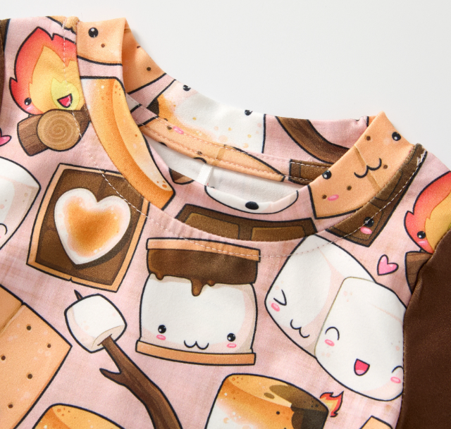 S'mores Galore Boys Romper