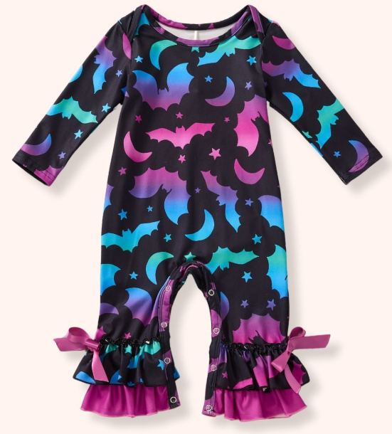 Boo-tiful Bats Girls Romper.png