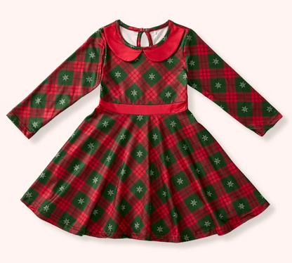 Christmas Plaid Dress